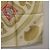 Hermès Foulard HERMES Carre 90 Seta Beige Giallo "Porte et Carvalerie" Auth ki6869M - vista 23