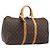 LOUIS VUITTON Monogram Keepall 45 Boston Bag M41428 LV Auth 201506V Monogramma