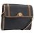 Christian Dior Honeycomb Canvas Schultertasche PVC Schwarz Gold Auth ep15874 Golden