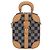 LOUIS VUITTON Damier Versette Vertical Tasche White Black N60273 LV Auth 204899SAM Schwarz Weiß - Ansicht 13