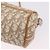 Sac Christian Dior Trotter Canvas Romantic Chain Bag PVC Ivory Silver Auth 206260SAM Argenté Écru - vue 18