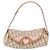 Sac Christian Dior Trotter Canvas Romantic Chain Bag PVC Ivory Silver Auth 206260SAM Argenté Écru - vue 2