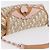 Sac Christian Dior Trotter Canvas Romantic Chain Bag PVC Ivory Silver Auth 206260SAM Argenté Écru - vue 6