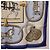 Hermès HERMES Foulard Carré 90 «GRAND APPARAT» Seta Blu Auth bs37166 - vista 10
