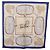 Hermès HERMES Foulard Carré 90 «GRAND APPARAT» Seta Blu Auth bs37166 - vista 14