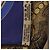 Hermès HERMES Foulard Carré 90 «GRAND APPARAT» Seta Blu Auth bs37166 - vista 15