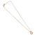 Collar Christian Dior metal Gold Tone Auth 206380 - vista 2