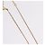 Collar Christian Dior metal Gold Tone Auth 206380 - vista 6