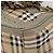 Borsa a mano BURBERRY Nova Check PVC 2way Beige Gold Auth 204398V D'oro - vista 15
