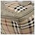 Borsa a mano BURBERRY Nova Check PVC 2way Beige Gold Auth 204398V D'oro - vista 17