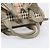 Borsa a mano BURBERRY Nova Check PVC 2way Beige Gold Auth 204398V D'oro - vista 8