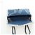 Borsa a tracolla con catena CHANEL Denim Blue Gold CC Auth 204897SM D'oro - vista 17