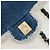 Borsa a tracolla con catena CHANEL Denim Blue Gold CC Auth 204897SM D'oro - vista 18