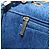 Borsa a tracolla con catena CHANEL Denim Blue Gold CC Auth 204897SM D'oro - vista 25