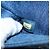 Borsa a tracolla con catena CHANEL Denim Blue Gold CC Auth 204897SM D'oro - vista 27