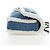 Borsa a tracolla con catena CHANEL Denim Blue Gold CC Auth 204897SM D'oro - vista 5