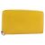 LOUIS VUITTON Epi Zippy Wallet Cartera Larga Amarilla M60309 LV Auth 205890V Amarillo
