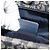 Borsa a mano Christian Dior Trotter Canvas Navy Gold Auth ep16121 D'oro Blu navy - vista 25
