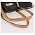Borsa LOUIS VUITTON Monogram Vernis Bellevue GM Amarante M93589 LV Auth ka6407V Bordò - vista 8