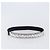 PRADA Bijoux Belt Satin 75/30 Black Silver Auth ki6885V Preto Prata - vista 4