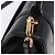 BALENCIAGA Borsa a Mano Small Hour Glass Pelle 2way Nero Oro 693546 Auth gh2347V - vista 21