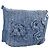 Bolsa de Ombro Miu Miu Raffia Blue Silver Auth bs37118A Prata Azul