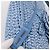 Bolsa de Ombro Miu Miu Raffia Blue Silver Auth bs37118A Prata Azul - vista 14