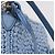 Bolsa de Ombro Miu Miu Raffia Blue Silver Auth bs37118A Prata Azul - vista 15