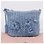 Bolsa de Ombro Miu Miu Raffia Blue Silver Auth bs37118A Prata Azul - vista 26