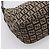 Borsa a tracolla FENDI Zucchino Canvas Mamma Baguette Marrone Argento Auth 204892V - vista 13