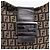 Borsa a tracolla FENDI Zucchino Canvas Mamma Baguette Marrone Argento Auth 204892V - vista 15