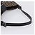 Borsa a tracolla FENDI Zucchino Canvas Mamma Baguette Marrone Argento Auth 204892V - vista 7