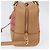 Borsa a mano LOEWE Amazona 28 Canvas 2way Beige Gold Auth 203608SAM D'oro - vista 3