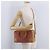 Borsa a mano LOEWE Amazona 28 Canvas 2way Beige Gold Auth 203608SAM D'oro - vista 30