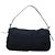 Borsa a tracolla FENDI Mamma Baguette in pelliccia nera Auth 206008SAM Nero - vista 3