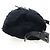 Borsa a tracolla FENDI Mamma Baguette in pelliccia nera Auth 206008SAM Nero - vista 5