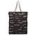 Borsa a mano con catena CHANEL Canvas Nero Tono Oro CC Auth mr2921A - vista 3