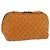 BOTTEGA VENETA INTRECCIATO Pouch Leather Orange Auth mr2980A Arancione