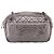 Borsa a tracolla CHANEL Matelasse COCO Mark Chain in pelle Argento CC Auth yk20943V - vista 2