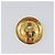 Orecchini CHANEL metallo Gold Tone CC Auth bs37295 - vista 9