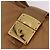 Borsa a tracolla Miu Miu in pelle beige e oro autentica 206041V D'oro - vista 19