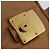 Borsa a tracolla Miu Miu in pelle beige e oro autentica 206041V D'oro - vista 21