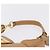 Borsa a tracolla Miu Miu in pelle beige e oro autentica 206041V D'oro - vista 9