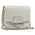 Borsa a tracolla con catena Jimmy Choo Pelle Silver Gold Auth 206104A Argento D'oro
