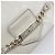 Borsa a tracolla con catena Jimmy Choo Pelle Silver Gold Auth 206104A Argento D'oro - vista 15