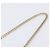 Borsa a tracolla con catena Jimmy Choo Pelle Silver Gold Auth 206104A Argento D'oro - vista 9
