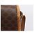 Céline Bolso de hombro CELINE Macadam Canvas PVC Leather Brown Gold Auth ep15969 Castaño Dorado - vista 15