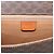 Céline Bolso de hombro CELINE Macadam Canvas PVC Leather Brown Gold Auth ep15969 Castaño Dorado - vista 18