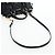 Borsa a mano Miu Miu Vitellolux 2way Black Gold Auth 205943V Nero D'oro - vista 10