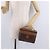 Céline CELINE Macadam Vanity Cosmetic Pouch PVC Brown Gold Tone Auth ki6896M Braun - Ansicht 23